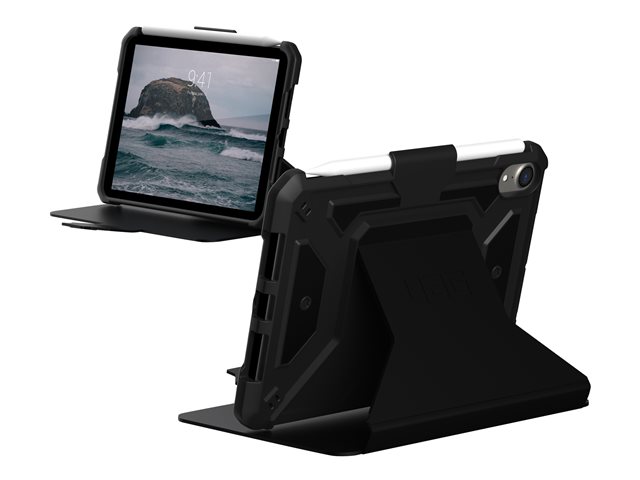 UAG Rugged Case for iPad Mini (6th Gen
2021) [8.3-inch] - Metropolis SE Black - Flip-Hülle für Tablet