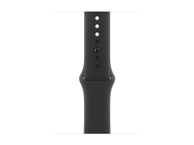 Apple Watch Series 10 GPS 46mm Jet Black Aluminium Case mit Black Sport Band - S/M (MWWP3QF/A)