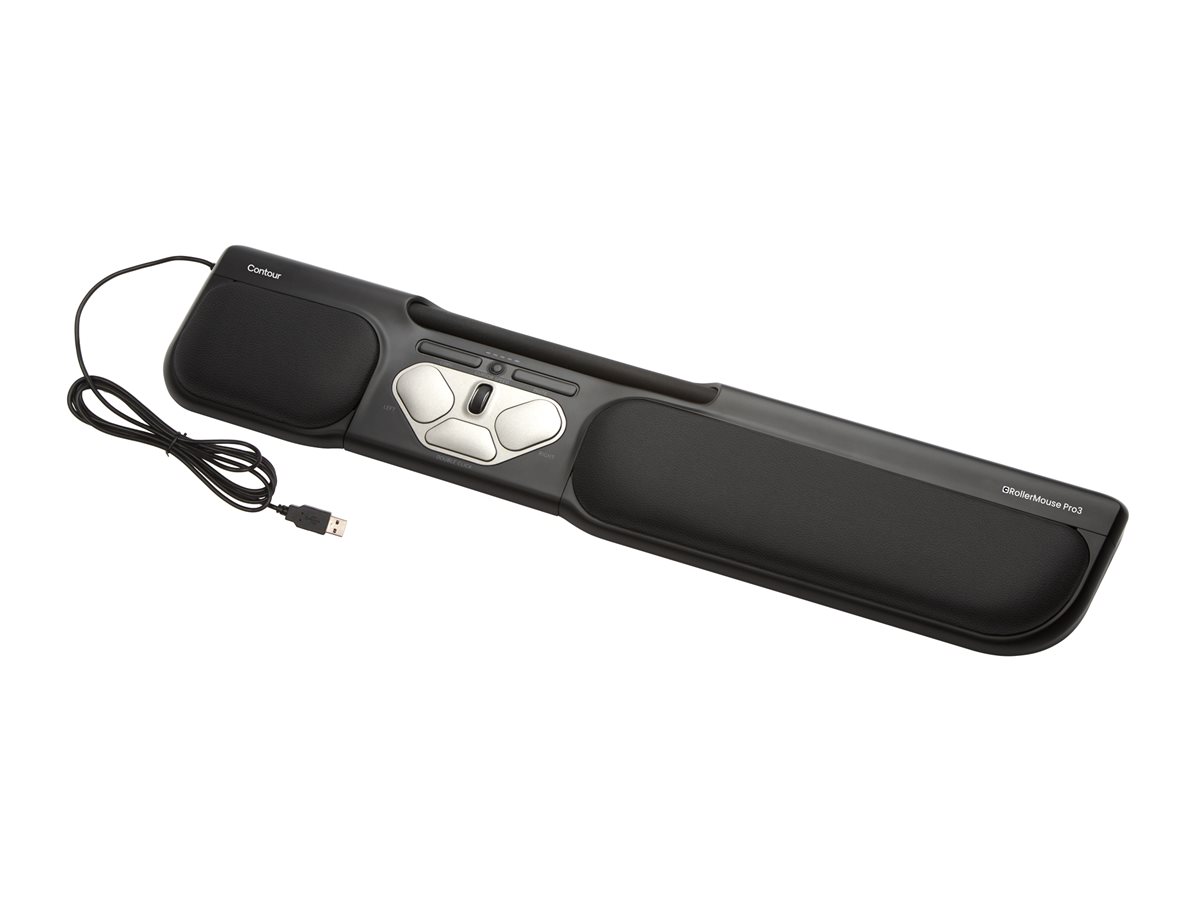 Contour RollerMouse Pro3 - zentrale Maus - USB - Schwarz
