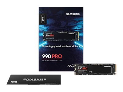 Samsung 990 PRO MZ-V9P1T0BW - SSD - 1 TB - PCIe 4.0 x4 (NVMe)