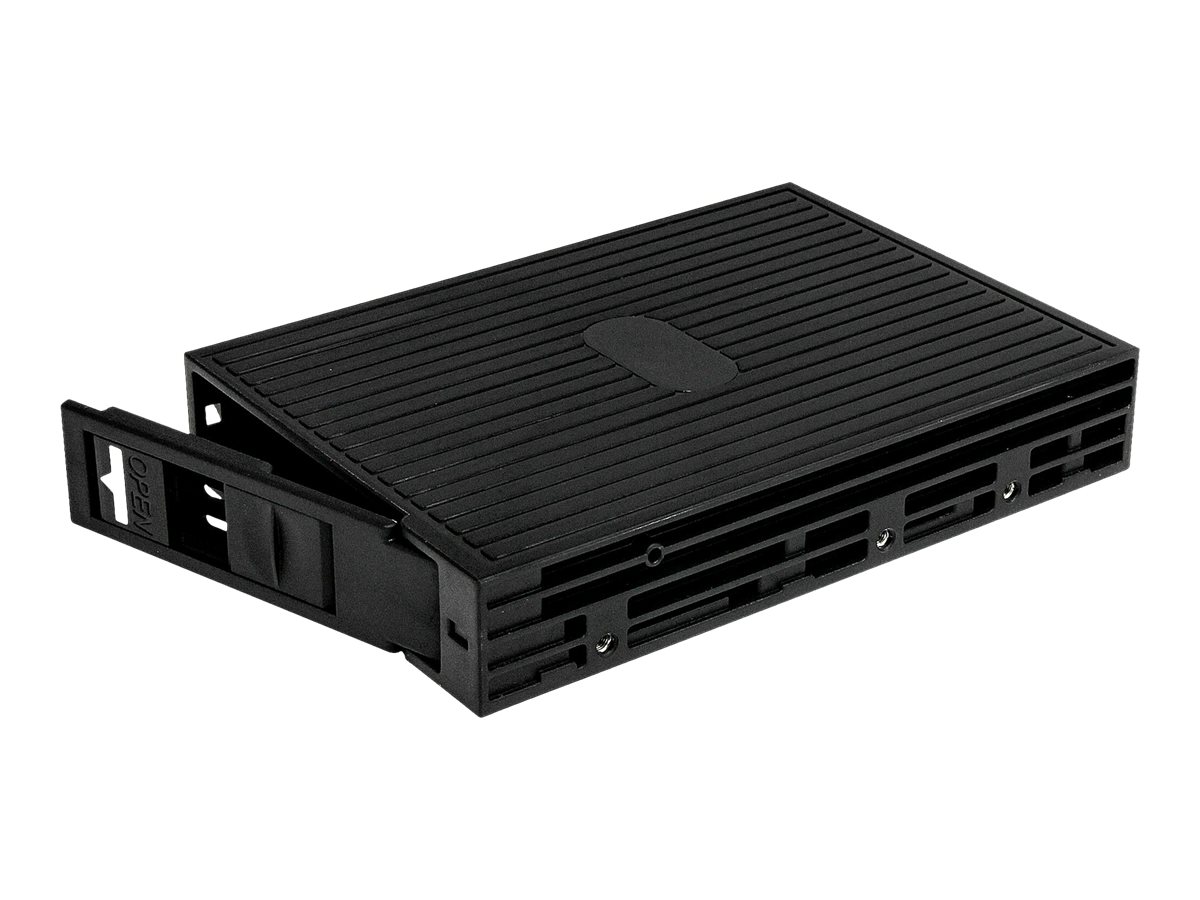 StarTech.com 2,5 Zoll SAS / SATA / SSD auf 3,5" SATA Festplatten Konverter - Laufwerksschachtadapter - 3,5" auf 2,5" (8.9 cm to 6.4 cm) - Schwarz - für P/N: S352BU33HR, SATDOCK5U3ER, SATDUP11IMG, SATERASER4, SATSASDUPE11, SU2DUPERA11