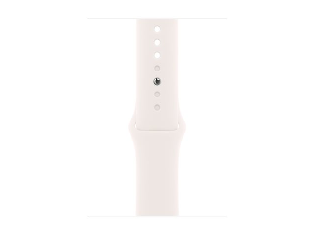 Apple Watch Series 10 GPS 46mm Rose Gold Aluminium Case mit Light Blush Sport Band - M/L (MWWU3QF/A)