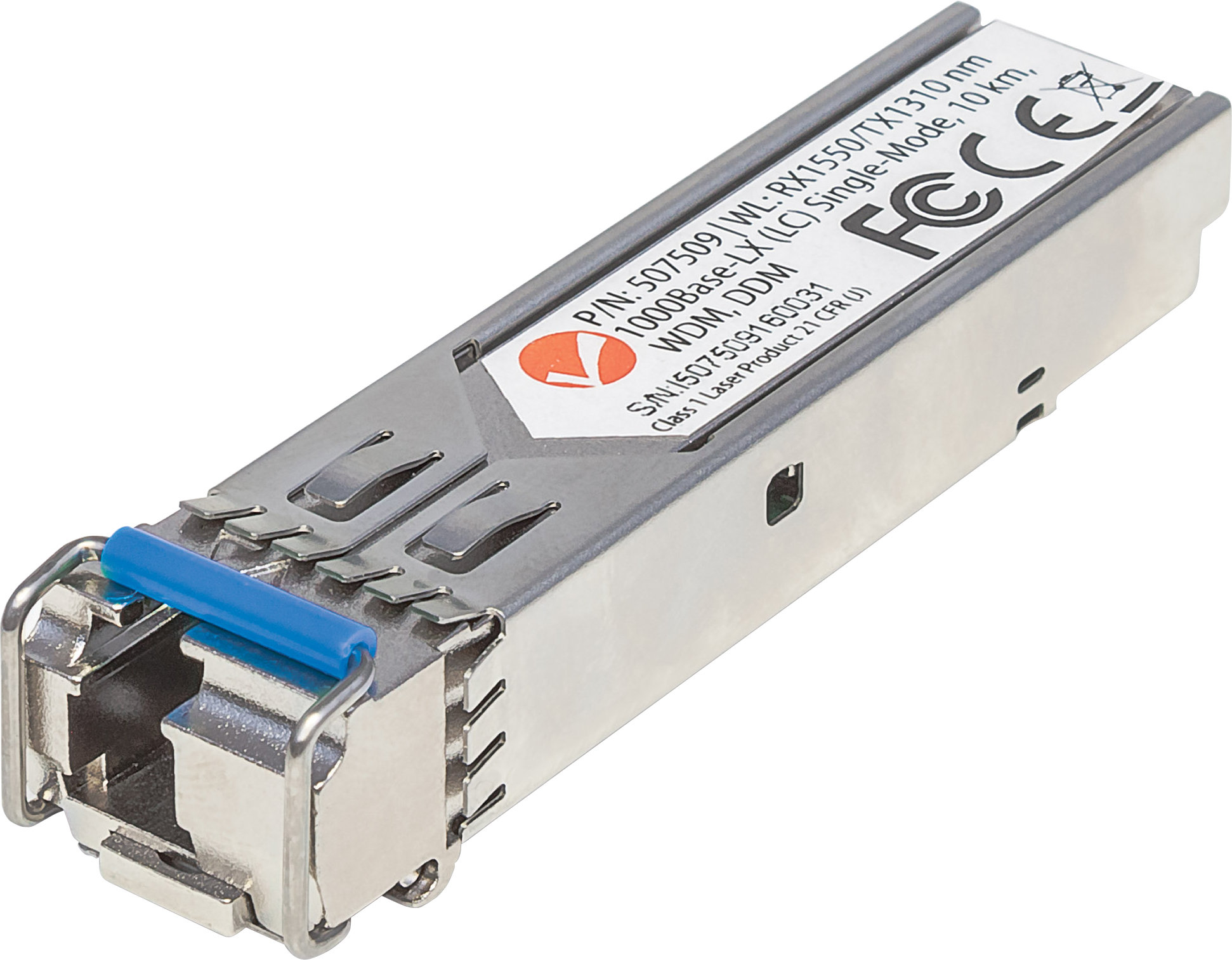Intellinet Transceiver Module Optical
Gigabit Fiber WDM Bi-Directional SFP
1000Base-Lx (LC) Single-Mode Port
10km
WDM (Rx1550/Tx1310)
MSA Compliant
Equivalent to Cisco GLC-BX-U
Fibre
Three Year Warranty - SFP (Mini-GBIC)-Transceiver-Modul - 1GbE