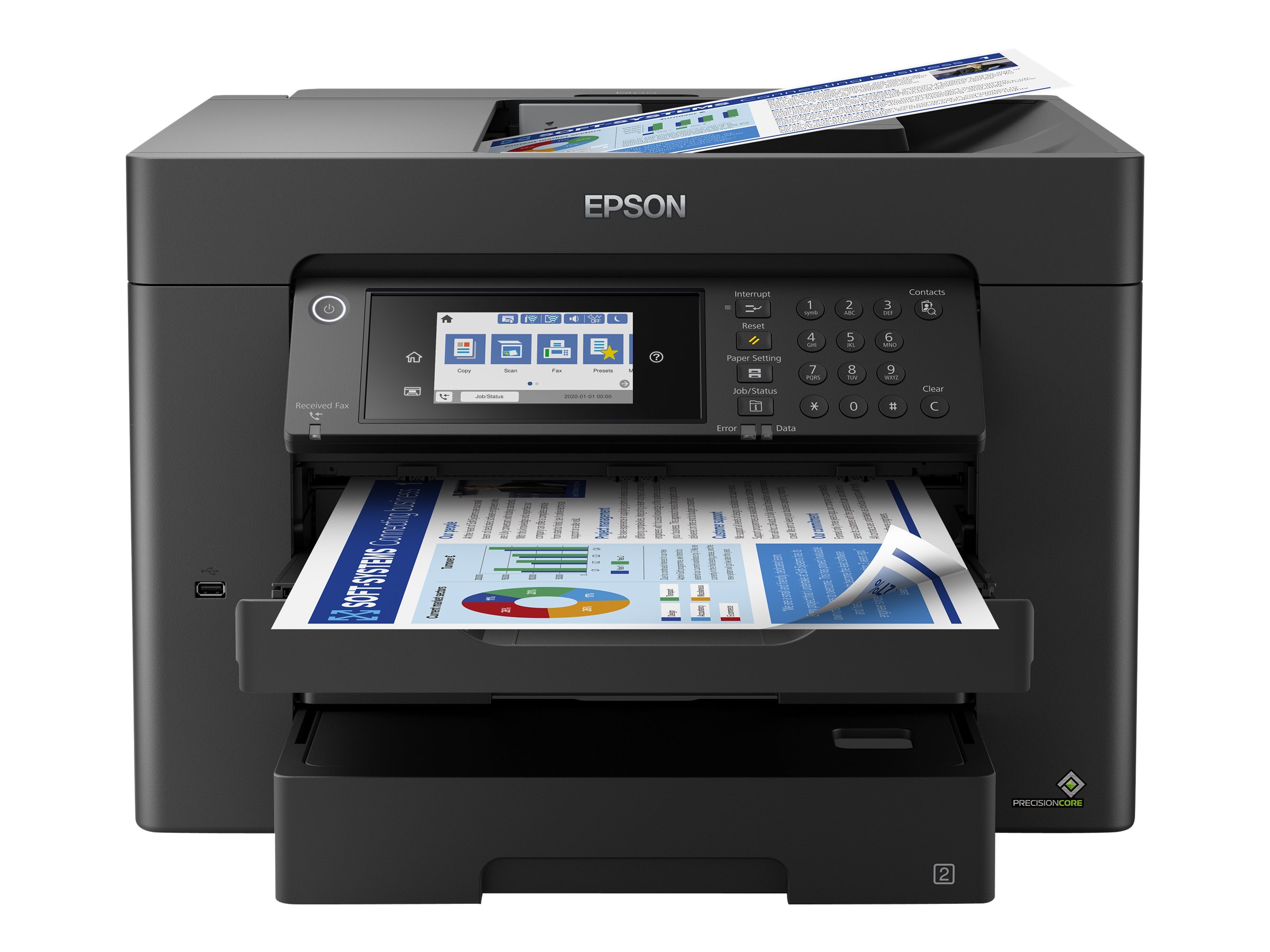 Epson WorkForce WF-7840DTWF 4in1 Multifunktionsdrucker A3