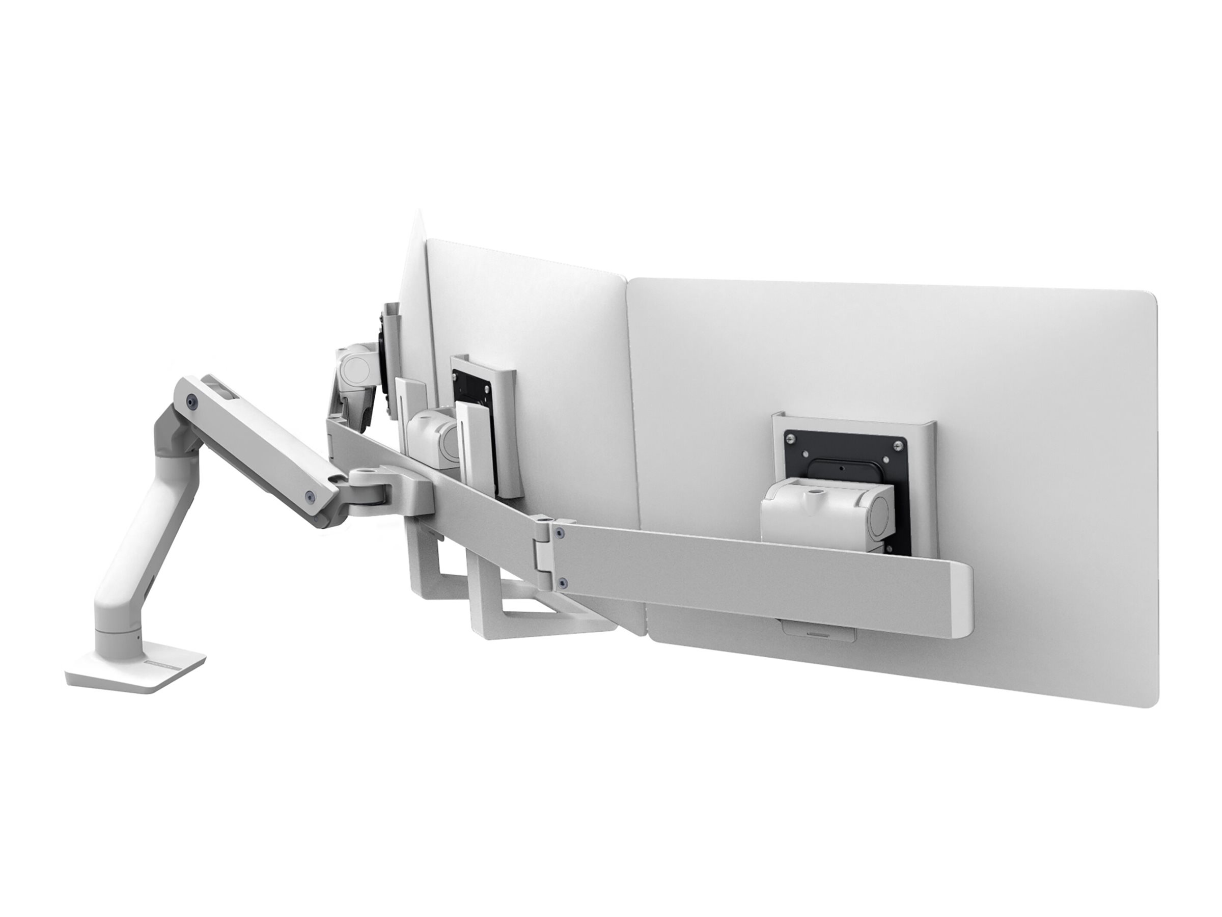 Ergotron HX Montagekomponente - für 3 LCD-Anzeigen - weiß