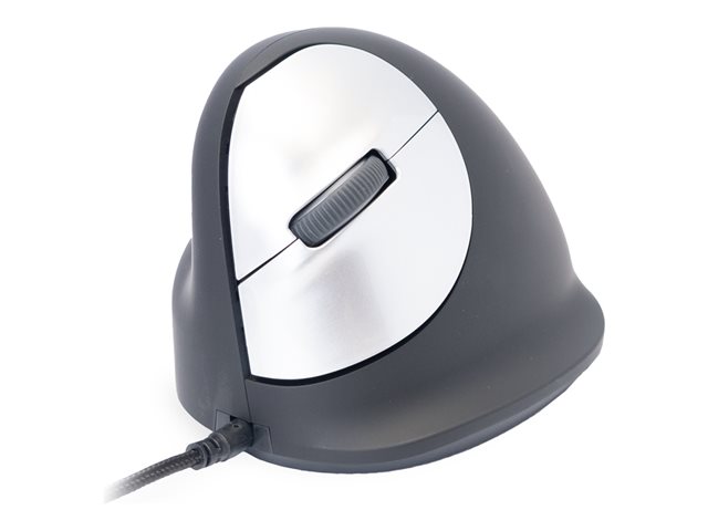 R-Go Ergonomische Maus HE Break - Maus - USB - Schwarz