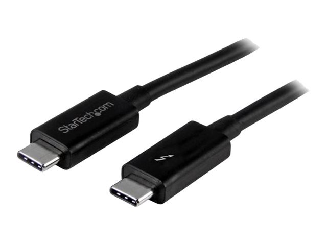 StarTech.com 2m (6.6ft) Thunderbolt 3 Cable
20Gbps
100W PD
4K Video
Thunderbolt-Certified
Compatible w/ TB4/USB 3.2/DisplayPort - Thunderbolt-Kabel - 24 pin USB-C zu 24 pin USB-C - 2 m