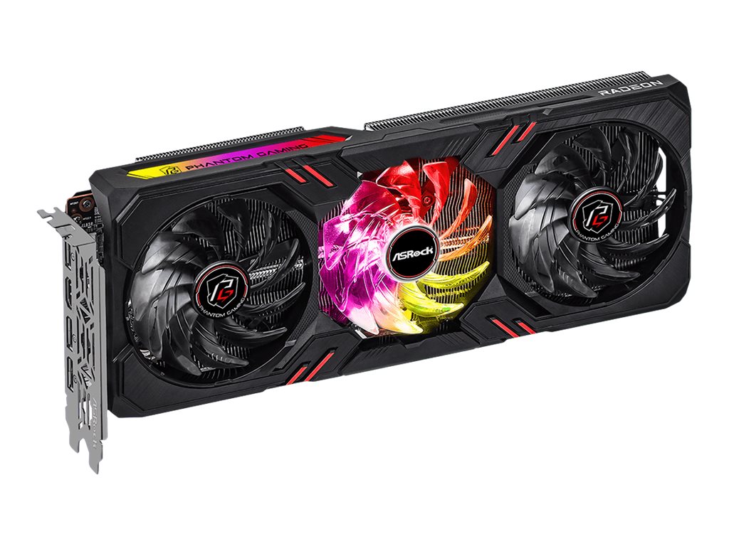 ASRock Phantom Gaming Radeon RX 7600 8GB OC - Grafikkarten - Radeon RX 7600 - 8 GB