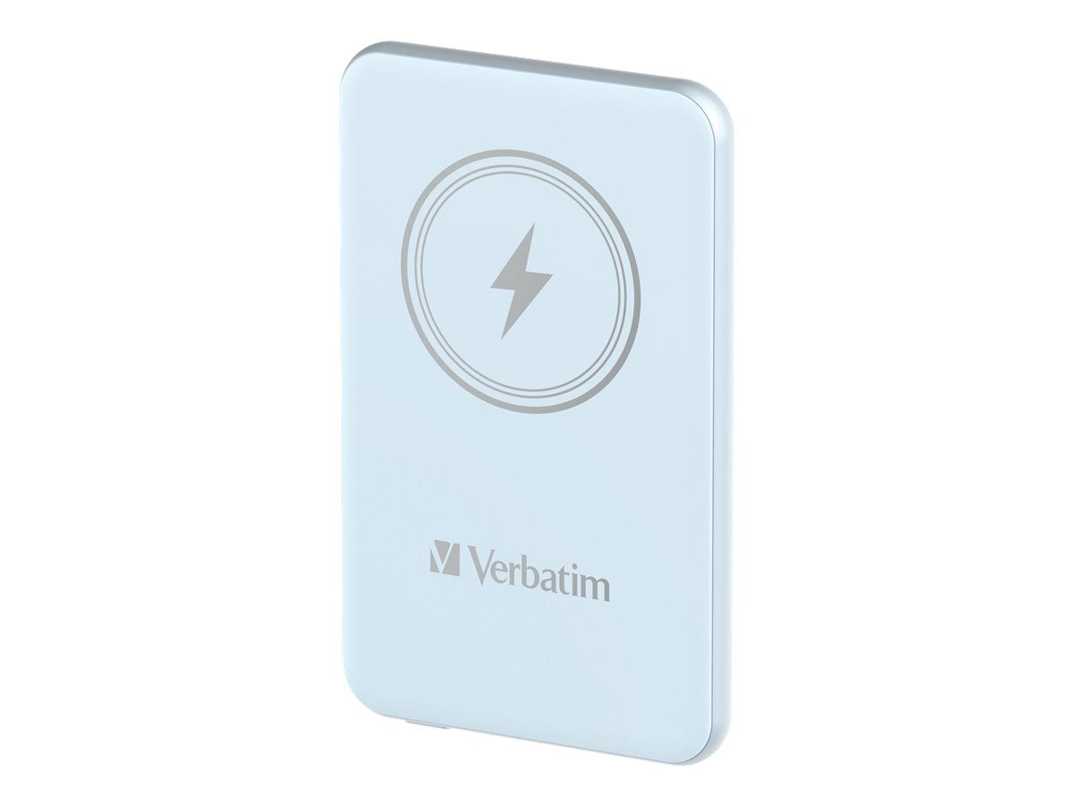 Verbatim Charge 'n' Go induktive Power Bank - Magnethalterung - Li-Pol - 24 pin USB-C - 20 Watt