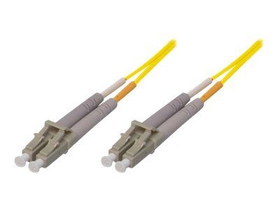 Tecline - Patch-Kabel - LC Single-Modus (M) zu LC Single-Modus (M) - 3 m - Glasfaser - Duplex - 9/125 Mikrometer - OS2 - Gelb