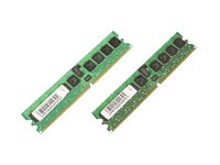 CoreParts - DDR2 - Kit - 2 GB: 2 x 1 GB - DIMM 240-PIN - 400 MHz / PC2-3200 - registriert