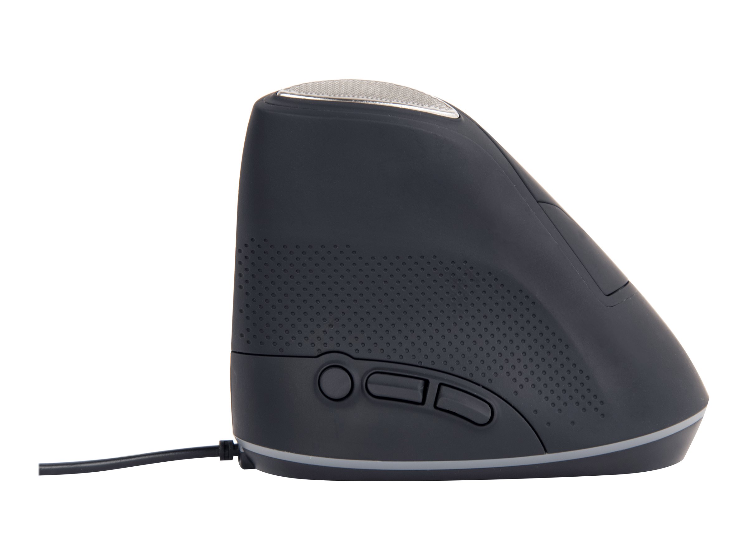 Gembird - vertikale Maus - USB - Space-grau