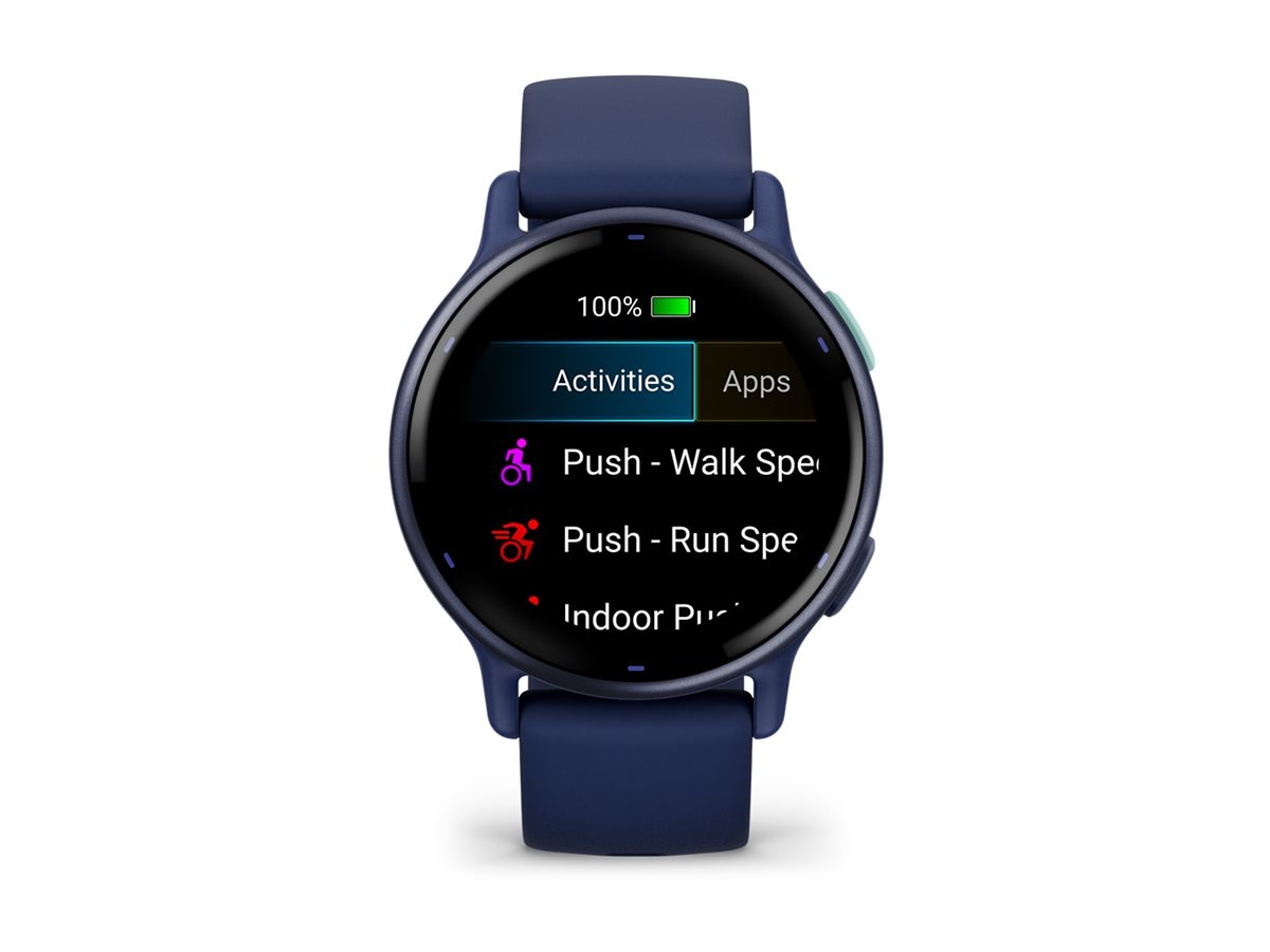 Garmin vívoactive 5 - marineblau - intelligente Uhr mit Band - 4 GB