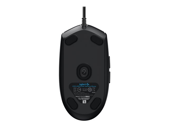 Logitech Gaming Mouse G102 LIGHTSYNC - Maus - USB - Schwarz