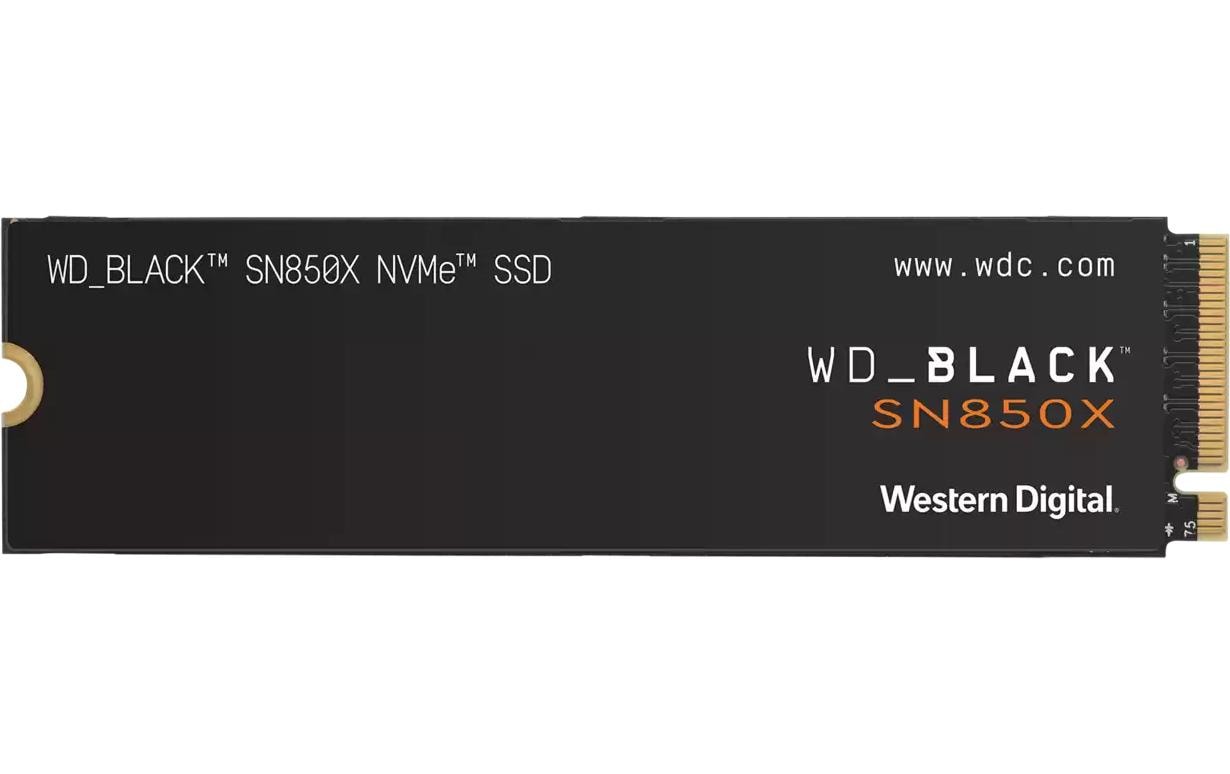 WD Black SSD SN850X Gaming M.2 2280 NVMe 2000 GB 