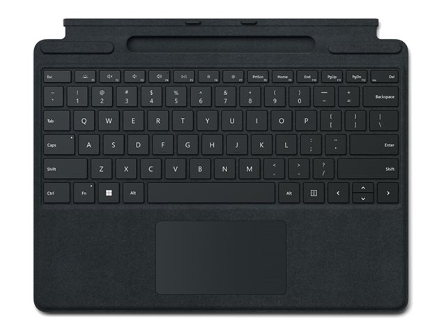 Microsoft Surface Pro Signature Keyboard - Tastatur - mit Beschleunigungsmesser
Touchpad
Surface Slim Pen 2 Ablage- und Ladeschale - QWERTZ - Deutsch - Schwarz Eingabegerät