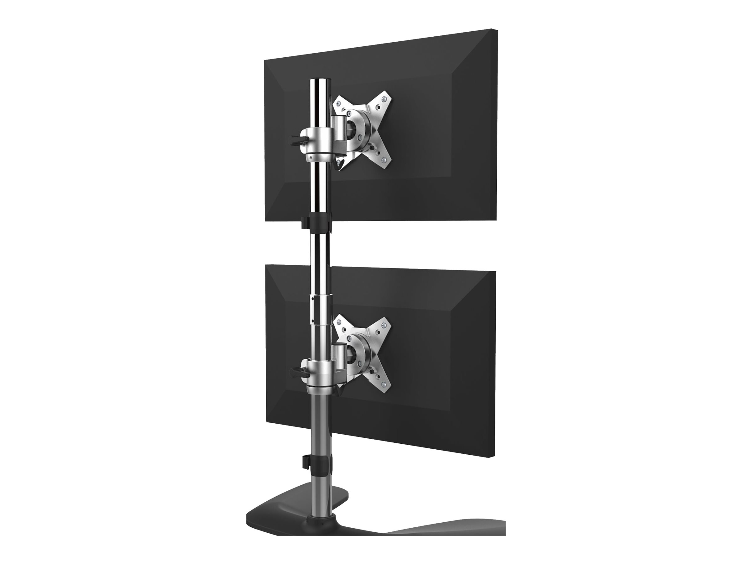 StarTech.com Monitorhalterung für zwei vertikal gestapelte Monitore - Ergonomischer Monitorarm für zwei VESA Monitore - bis zu 27"(je 8kg) Monitore - Freistehend
Höhenverstellbar - Silber (ARMDUOVS) Aufstellung - für 2 Monitore - Schwarz
Silber