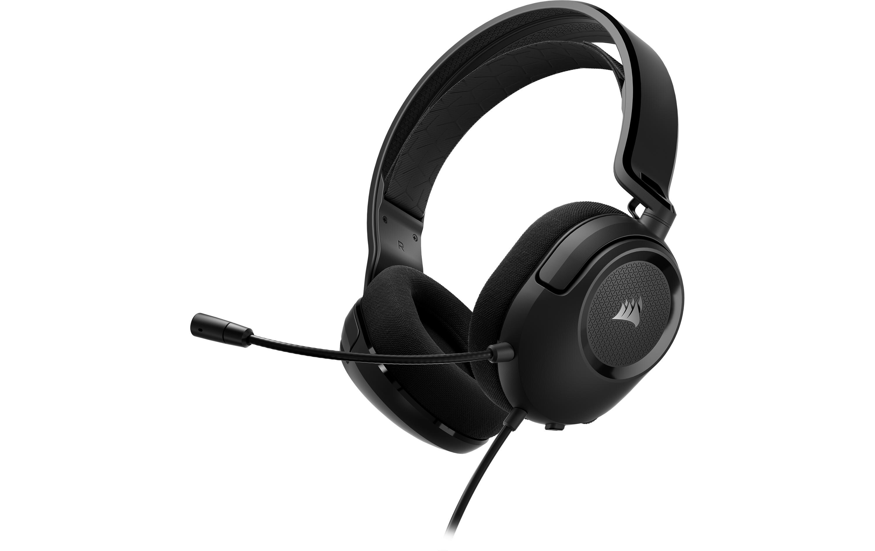 CORSAIR Gaming HS35 v2 - Headset - ohrumschließend - kabelgebunden - 3,5 mm Stecker - Kohle