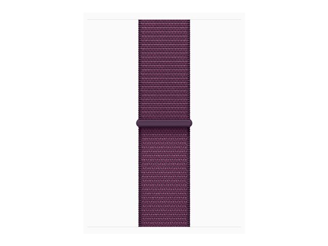 Apple Watch Series 10 GPS + Cellular 42mm Rose Gold Aluminium Case mit Plum Sport Band (MWXC3QF/A)