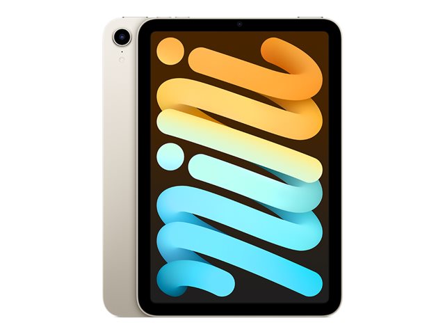 Apple iPad mini Wi-Fi - 6. Generation - Tablet - 64 GB - 21.1 cm (8.3") IPS (2266 x 1488) - Starlight