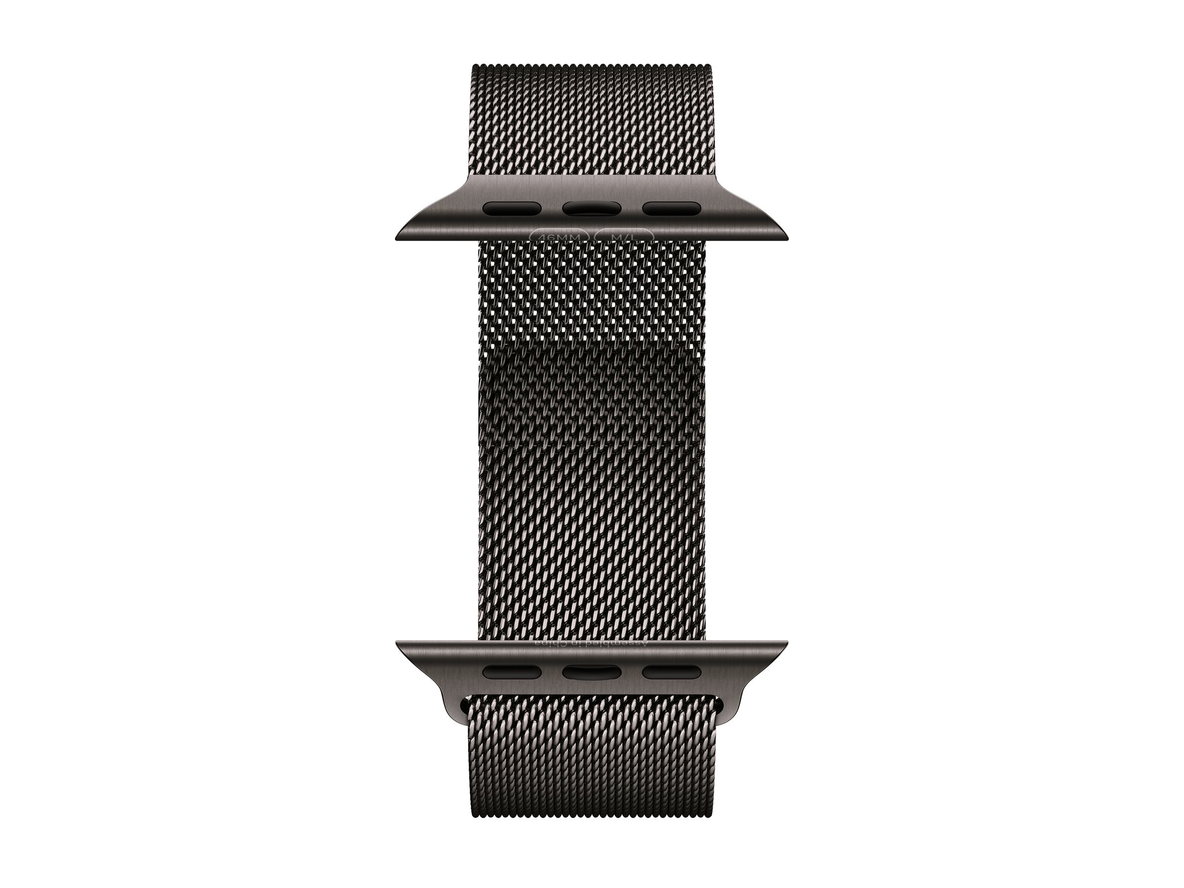 Apple Watch Series 11 GPS + Cellular 46mm Slate Titanium Case with Slate Milanese Loop - M/L