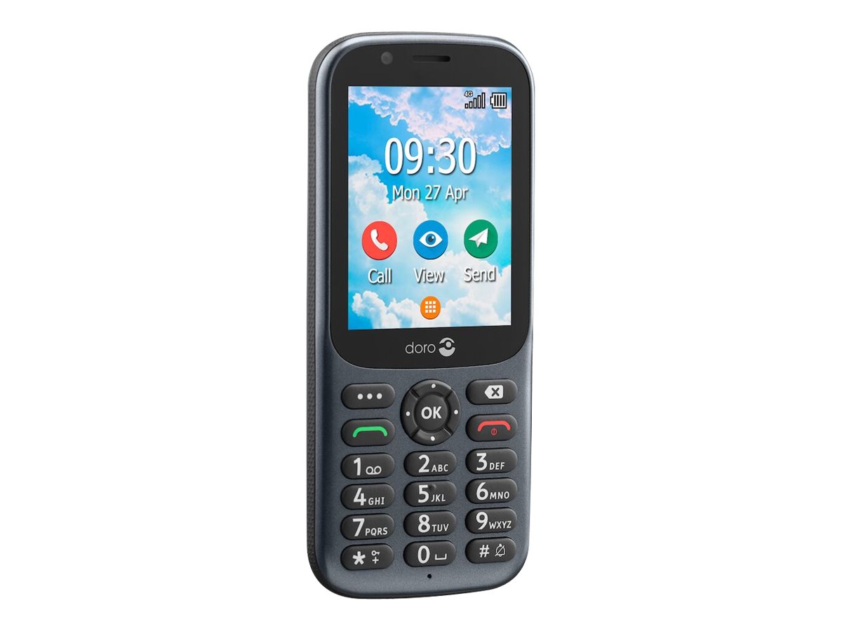 DORO 730X - Graphite - 4G Feature Phone - 1.3 GB - GSM