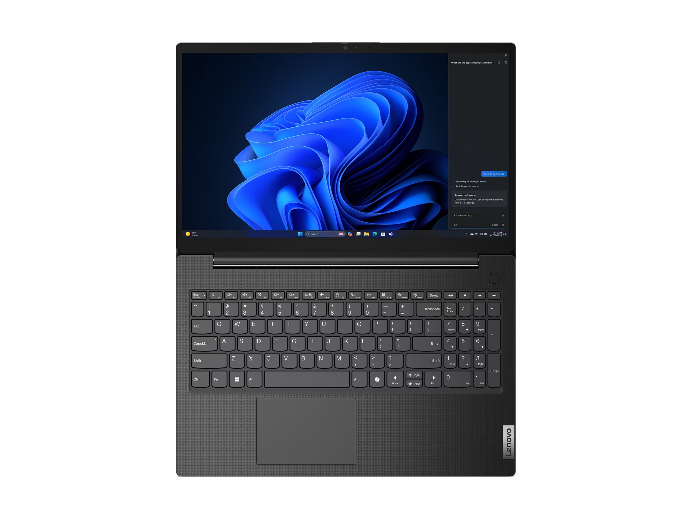 Lenovo V15 G5 IRL 83GW - Intel Core i5 13420H / 2.1 GHz - Win 11 Home - UHD Graphics - 16 GB RAM - 512 GB SSD NVMe - 39.6 cm (15.6") IPS 1920 x 1080 (Full HD) - Wi-Fi 6 - Business Black - kbd: Deutsch