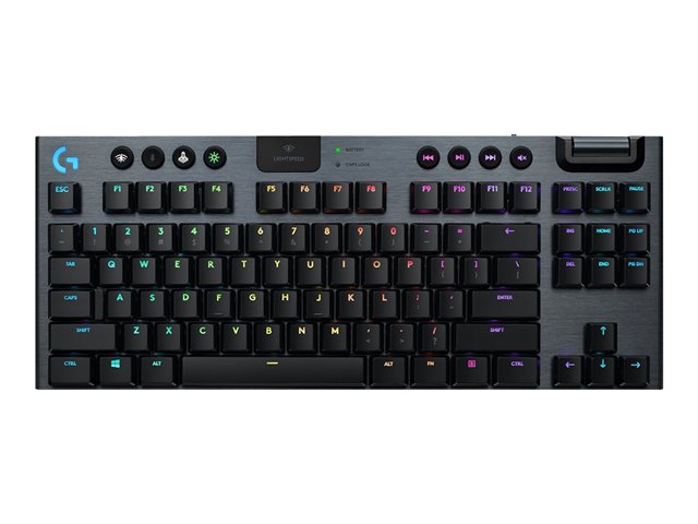 Logitech Gaming G915 TKL - Tastatur - QWERTZ - Deutsch - Kohle Eingabegerät