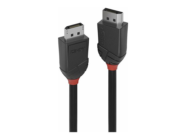 Lindy Black Line - DisplayPort-Kabel - DisplayPort (M) zu DisplayPort (M) - DisplayPort 1.2 - 2 m - Schwarz