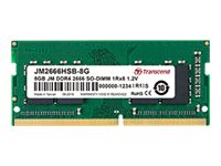 Transcend JetRAM - DDR4 - Modul - 8 GB - SO DIMM 260-PIN