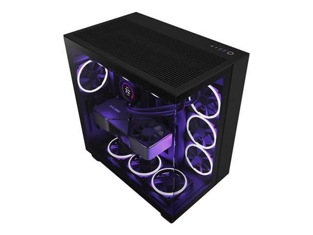 NZXT PC-Gehäuse H9 Flow Schwarz matt