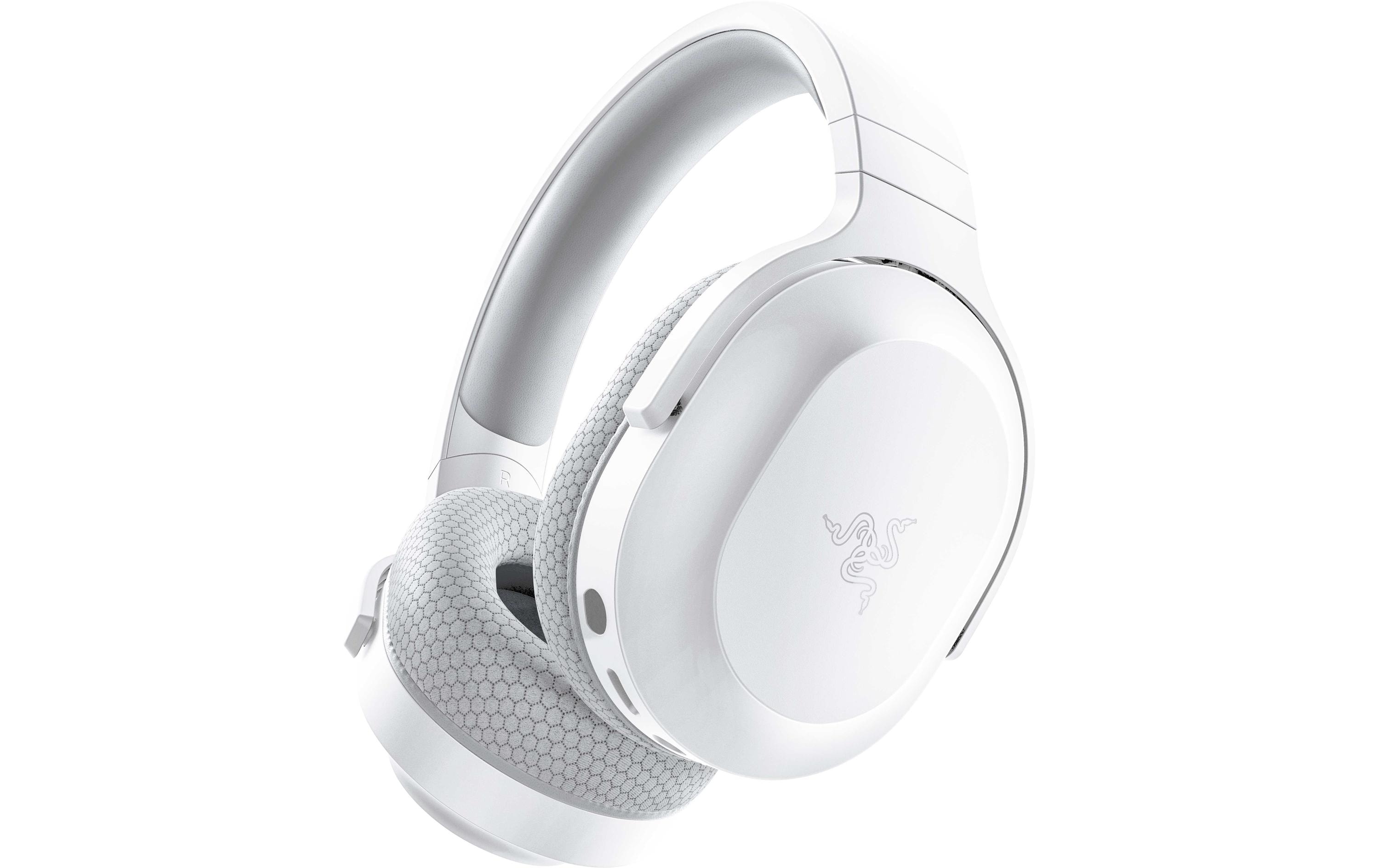 Razer Barracuda X - Headset - ohrumschließend - Bluetooth / 2,4 GHz Funkfrequenz - kabellos, kabelgebunden - 3,5 mm Stecker, USB-C - Geräuschisolierung - Quecksilber