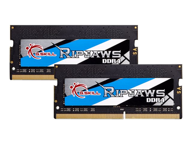 G.Skill Ripjaws - DDR4 - Kit - 16 GB: 2 x 8 GB - SO DIMM 260-PIN - 2666 MHz / PC4-21300 - ungepuffert