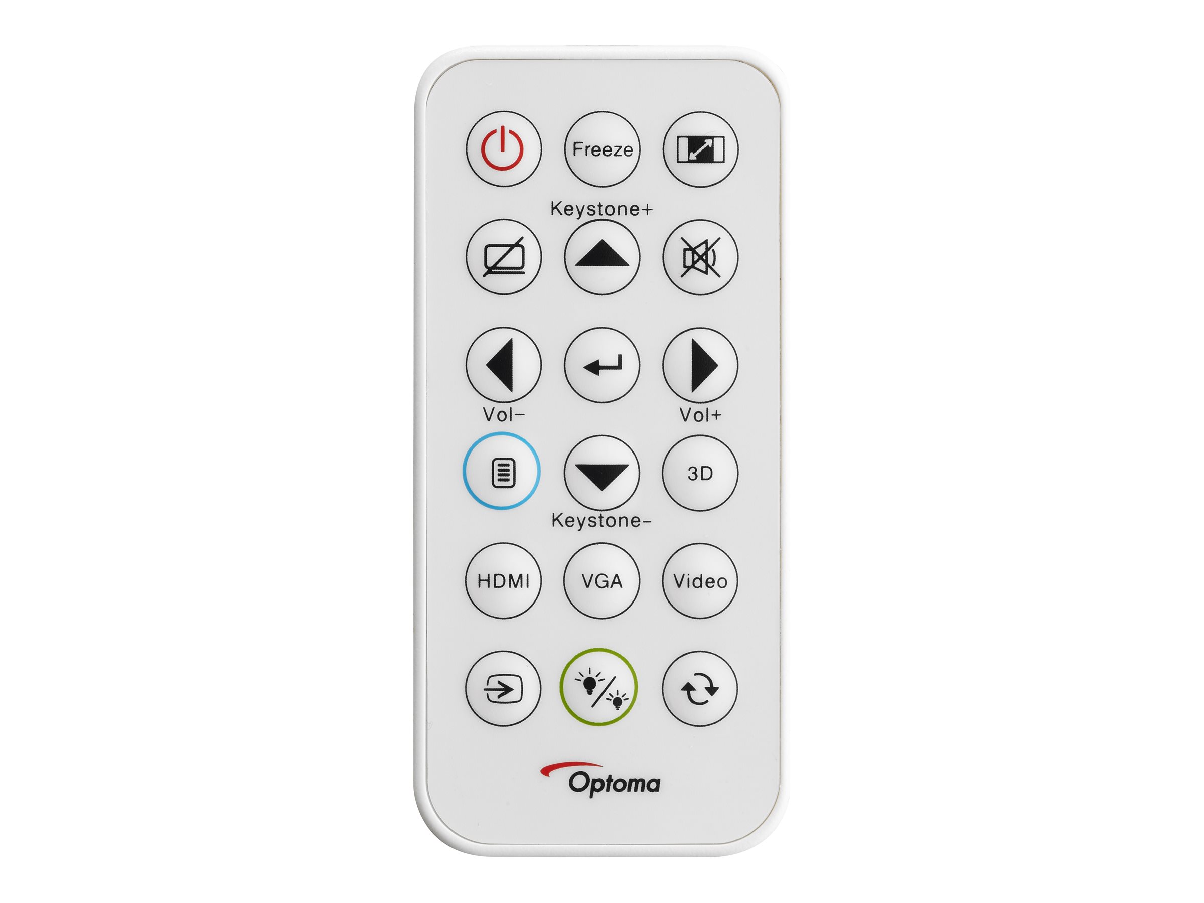 Optoma EH401 - DLP-Projektor - tragbar - 3D - weiß
