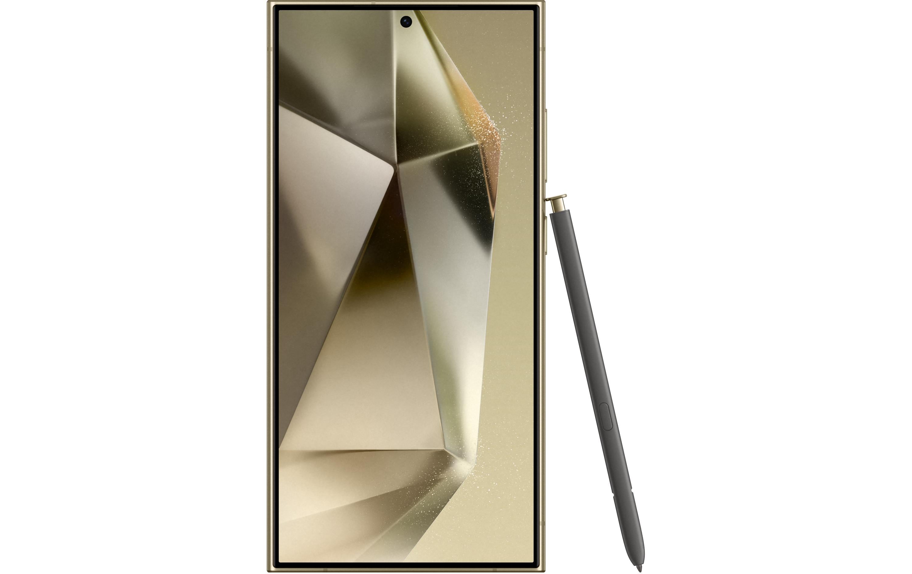 Samsung Galaxy S24 Ultra - Titanium Yellow - 5G Smartphone - 256 GB - GSM