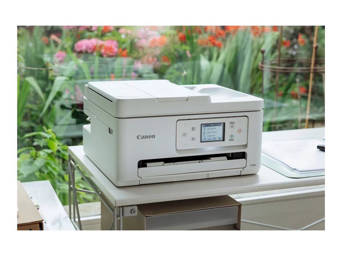 Canon PIXMA TS7750i 3 in 1 Tintenstrahl-Multifunktionsdrucker grau