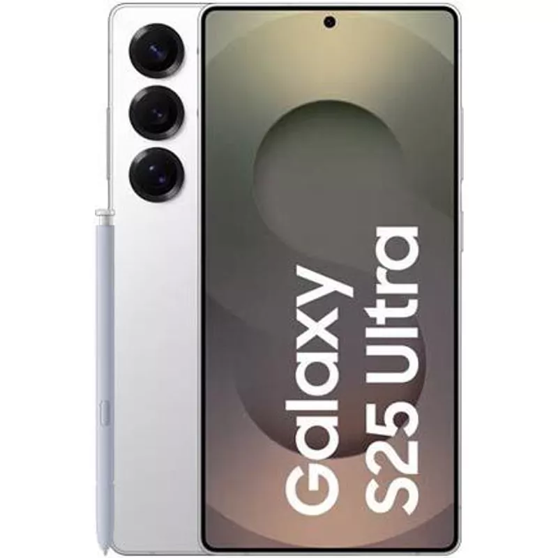 Samsung Galaxy S25 Ultra - Titanweißsilber - 5G Smartphone - 256 GB - GSM