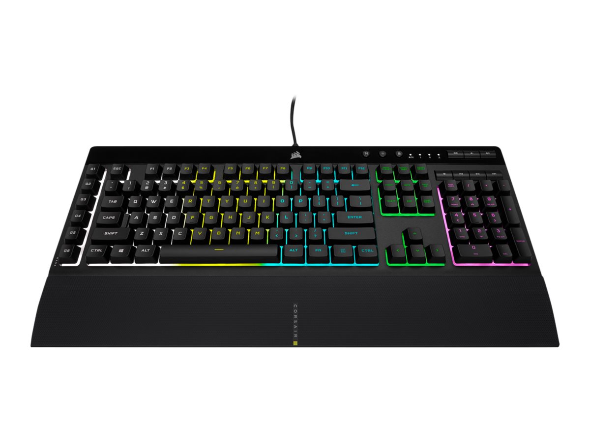 CORSAIR Gaming K55 RGB PRO - Tastatur - Deutsch - Schwarz Eingabegerät