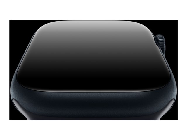Apple Watch Series 9 (GPS + Cellular) - Midnight Aluminium - intelligente Uhr mit Sportband - Midnight - 64 GB
