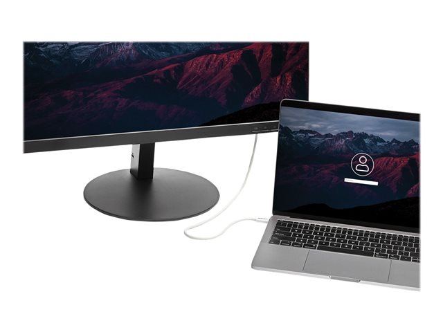 StarTech.com 1.6ft (50cm) Thunderbolt 3 Cable
40Gbps
100W PD
4K/5K Video
Thunderbolt-Certified
Compatible w/ TB4/USB 3.2/DisplayPort - Thunderbolt-Kabel - 24 pin USB-C zu 24 pin USB-C - 50 cm