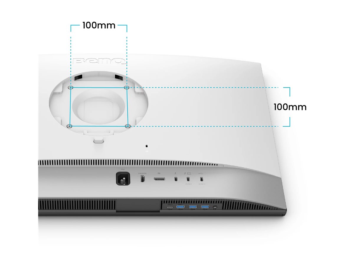 BenQ Designer PD2730S - LED-Monitor - 68.6 cm (27") - 5120 x 2880 5K @ 60 Hz - IPS - 400 cd/m² - 2000:1 - DisplayHDR 400 - 5 ms - Thunderbolt 4, HDMI, DisplayPort - Lautsprecher