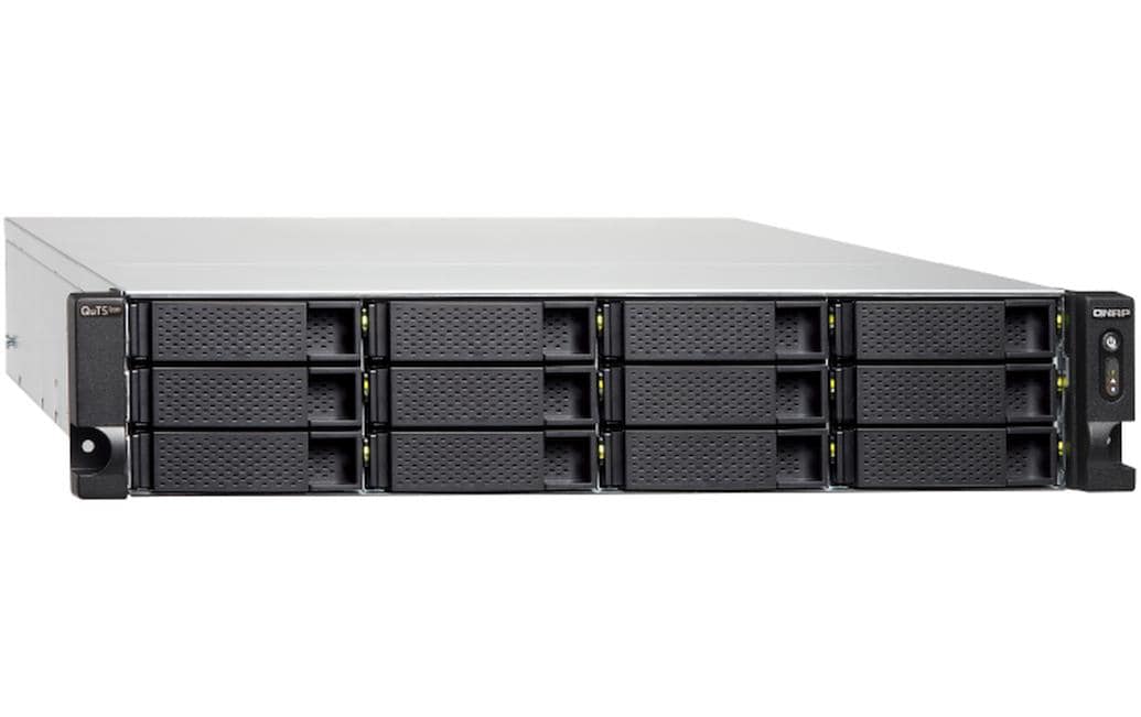 QNAP TS-h1886XU-RP R2 - NAS-Server - 18 Schächte - Rack - einbaufähig - SATA 6Gb/s - RAID RAID 0, 1, 5, 6, 10, 50, JBOD, 60, RAID TP - RAM 32 GB - 2.5 Gigabit Ethernet / 10 Gigabit Ethernet - iSCSI Support - 2U