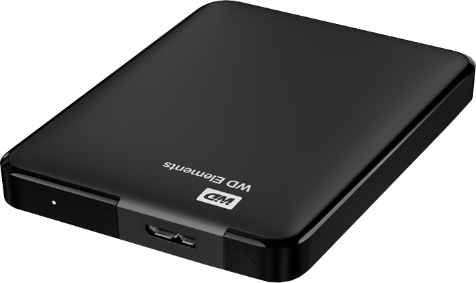 WD Elements Portable WDBUZG0010BBK - Festplatte - 1 TB - USB 3.0