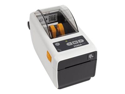 ZEBRA Direct Thermal Printer ZD411, Healthcare, 300 dpi, USB, USB Host, Ethernet, BTLE5, EU and UK Cords, Swiss Font, EZPL