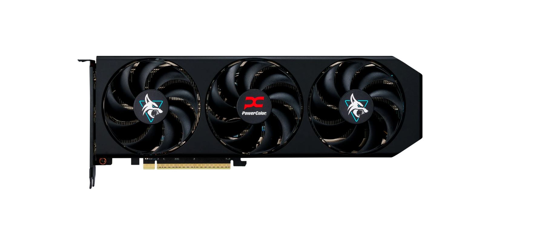 Powercolor Radeon RX 9060 XT Hellhound 8GB OC Grafikkarte - 8GB GDDR6, 2x HDMI, 2x DP