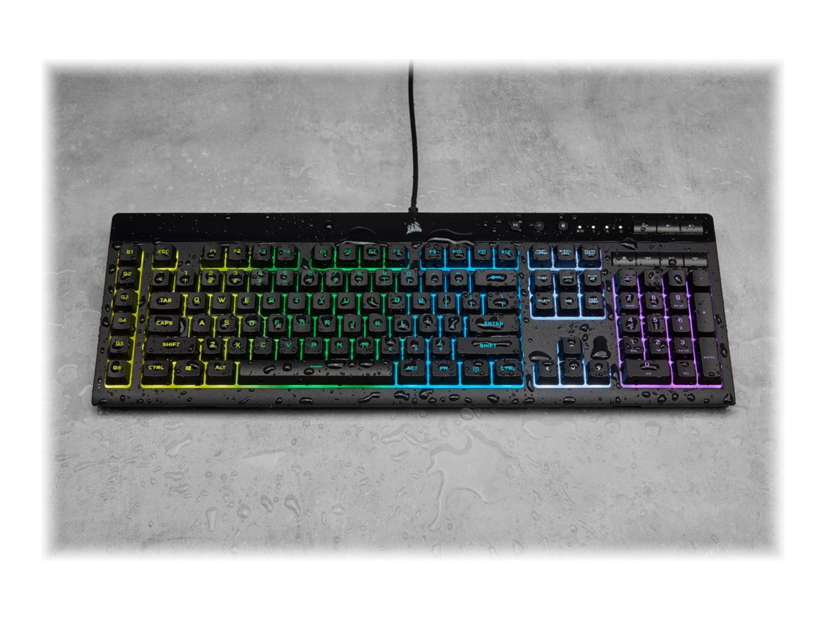 CORSAIR Gaming K55 RGB PRO - Tastatur - Deutsch - Schwarz Eingabegerät