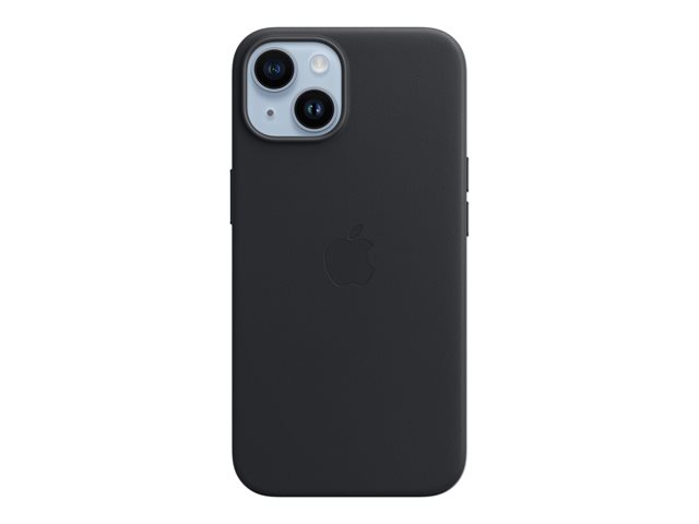 Apple - Handyhülle für iPhone 14 - kompatibel mit MagSafe - Leder - Midnight