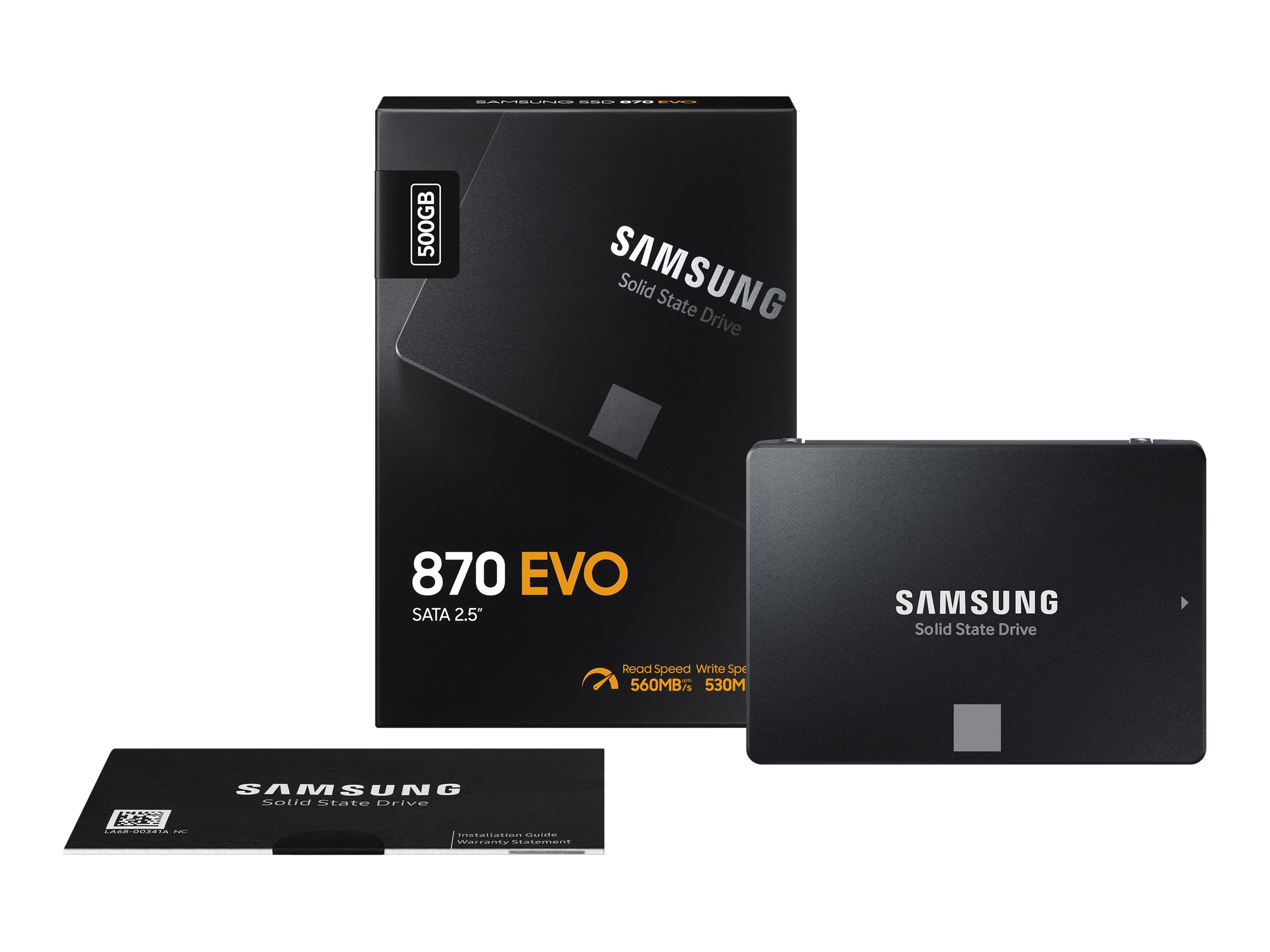 Samsung 870 EVO MZ-77E500B - SSD - 500 GB - SATA 6Gb/s