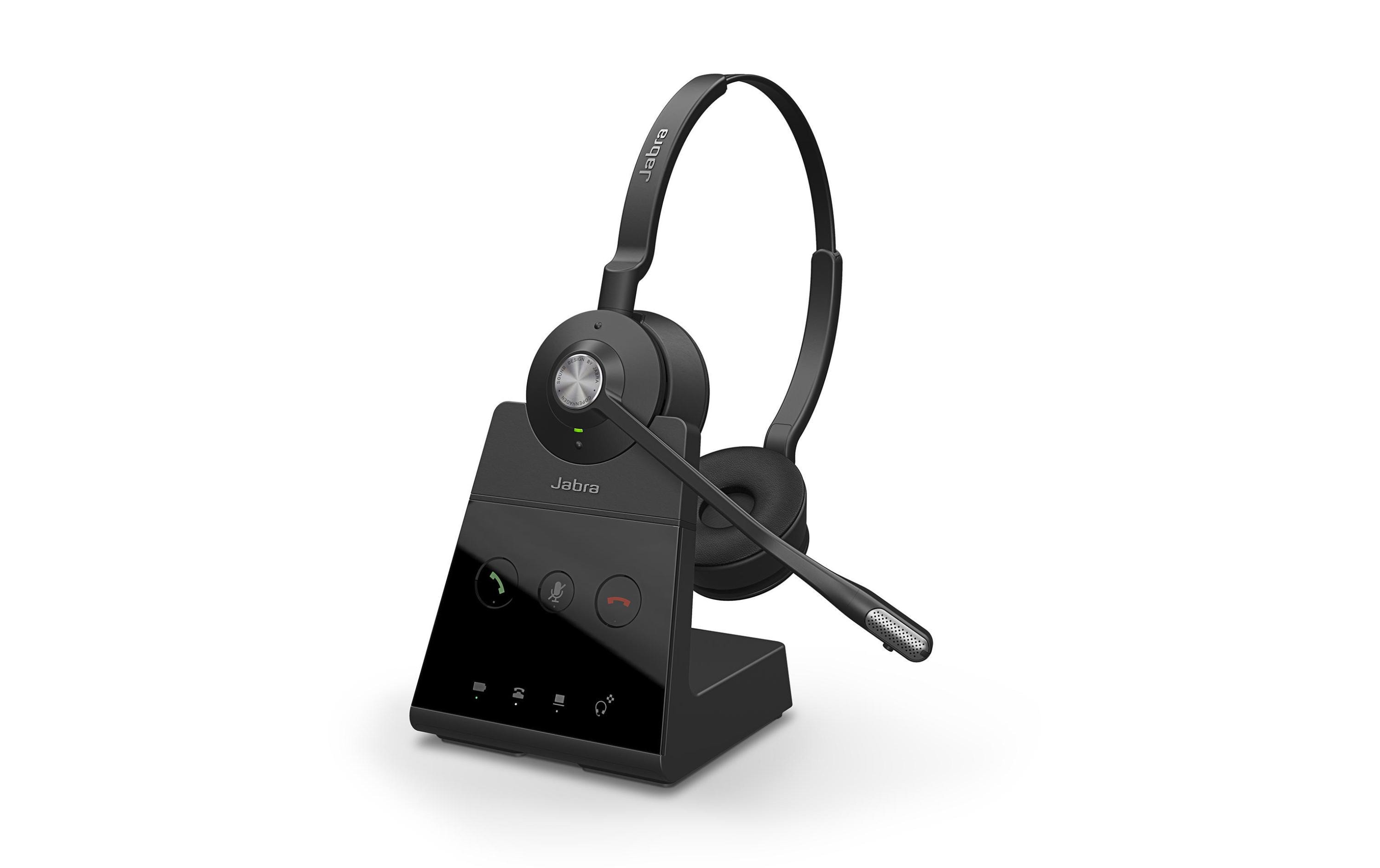 Jabra Engage 65 Stereo - Headset - On-Ear - DECT - kabellos - für Engage 55 Stereo