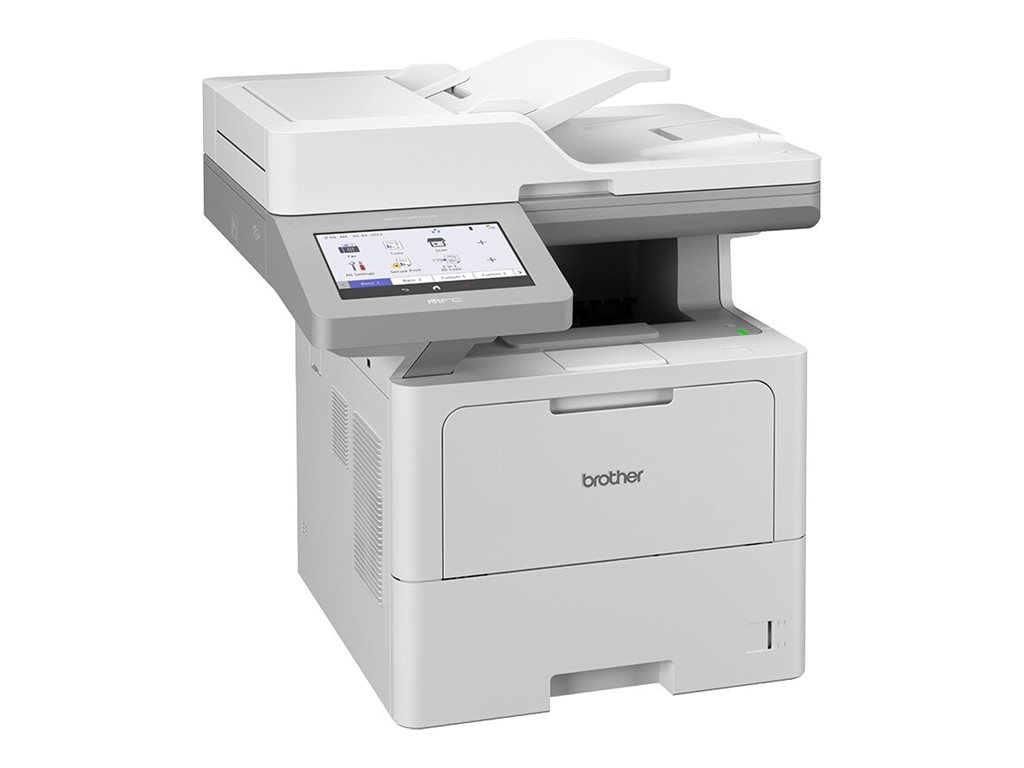 Brother MFC-L6910DN - Multifunktionsdrucker - s/w - Laser - A4/Legal (Medien) - bis zu 50 Seiten/Min. (Kopieren) - bis zu 50 Seiten/Min. (Drucken) - 520 Blatt - 33.6 Kbps - USB 2.0, Gigabit LAN, Wi-Fi(n), NFC, USB 2.0-Host